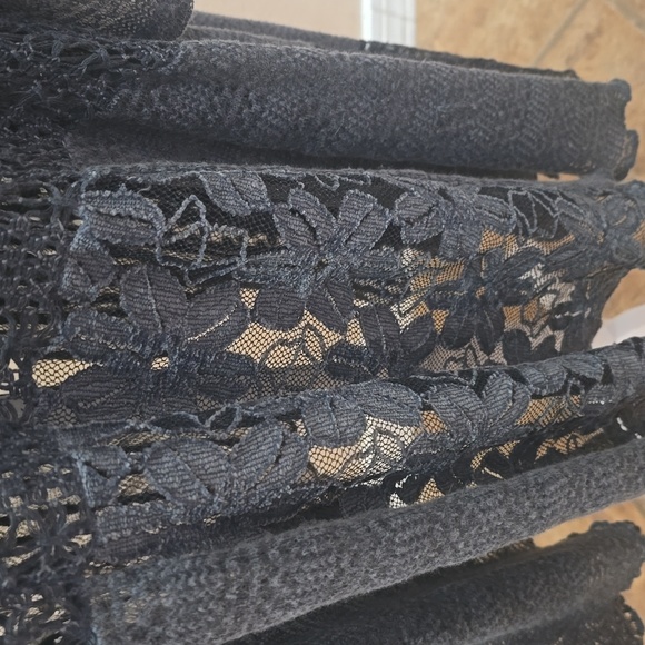 This and That Blue Multi-lace Long Duster, XL - Picture 6 of 9